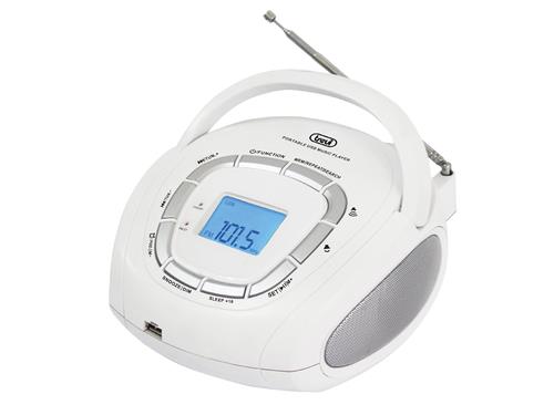 TREVI Radio portatile Trevi con display blu
